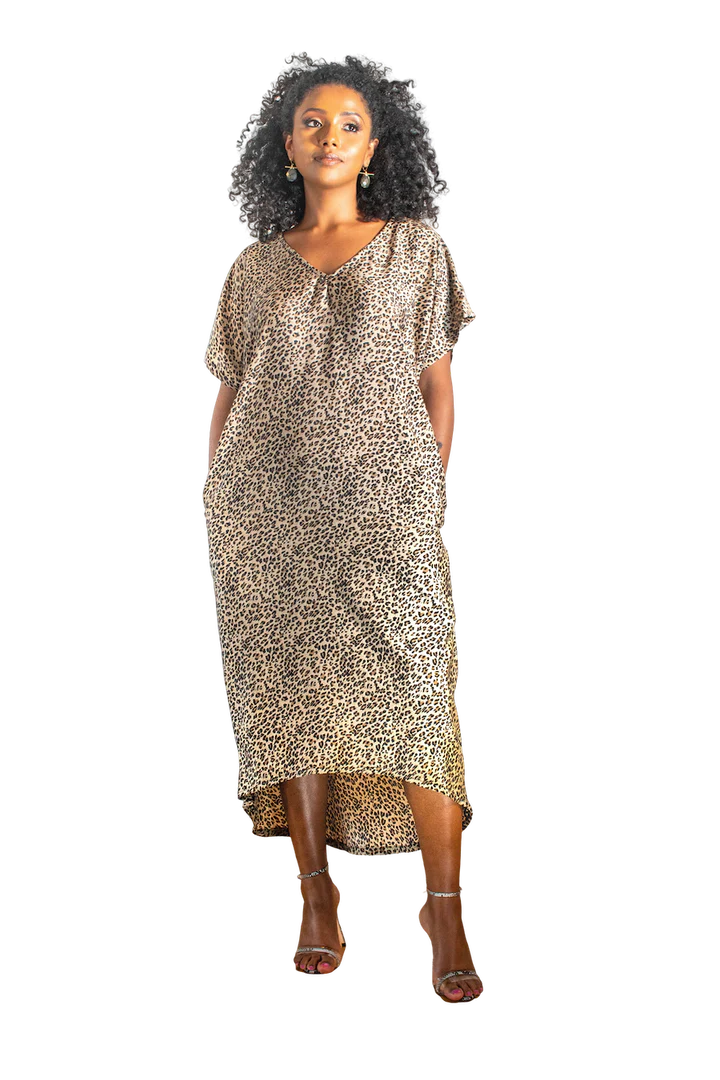 SAFARI - OVERSIZE CHIFFON DRESS