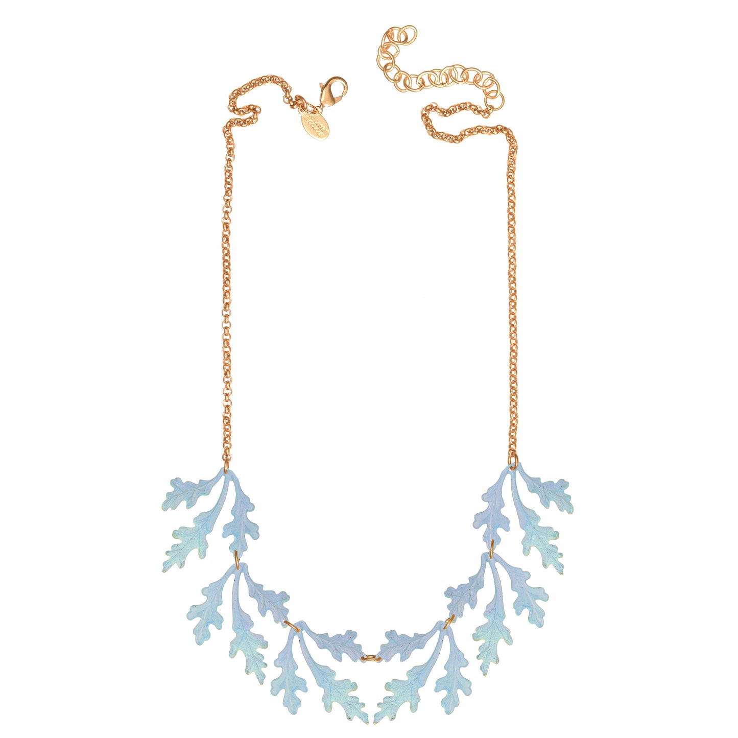 Azure Oak Necklace