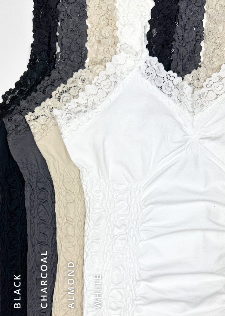 Lace Corset Cami - CURATED PACKS 16/PK