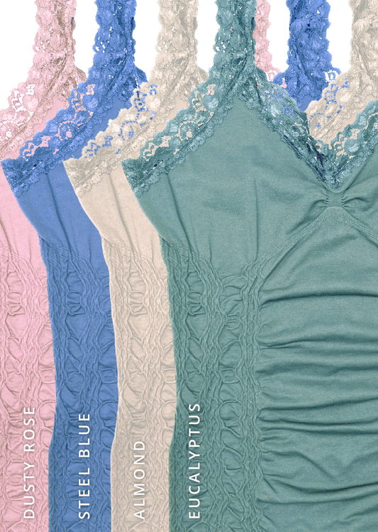 Lace Corset Cami - CURATED PACKS 16/PK