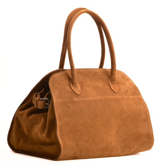 Milan suede leather - camel
