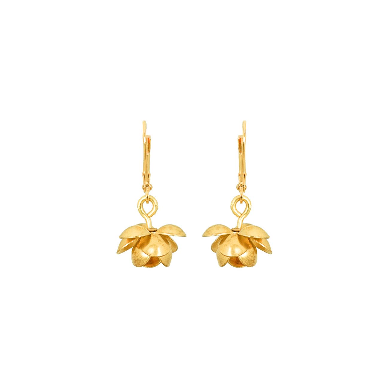 Lotus Earrings
