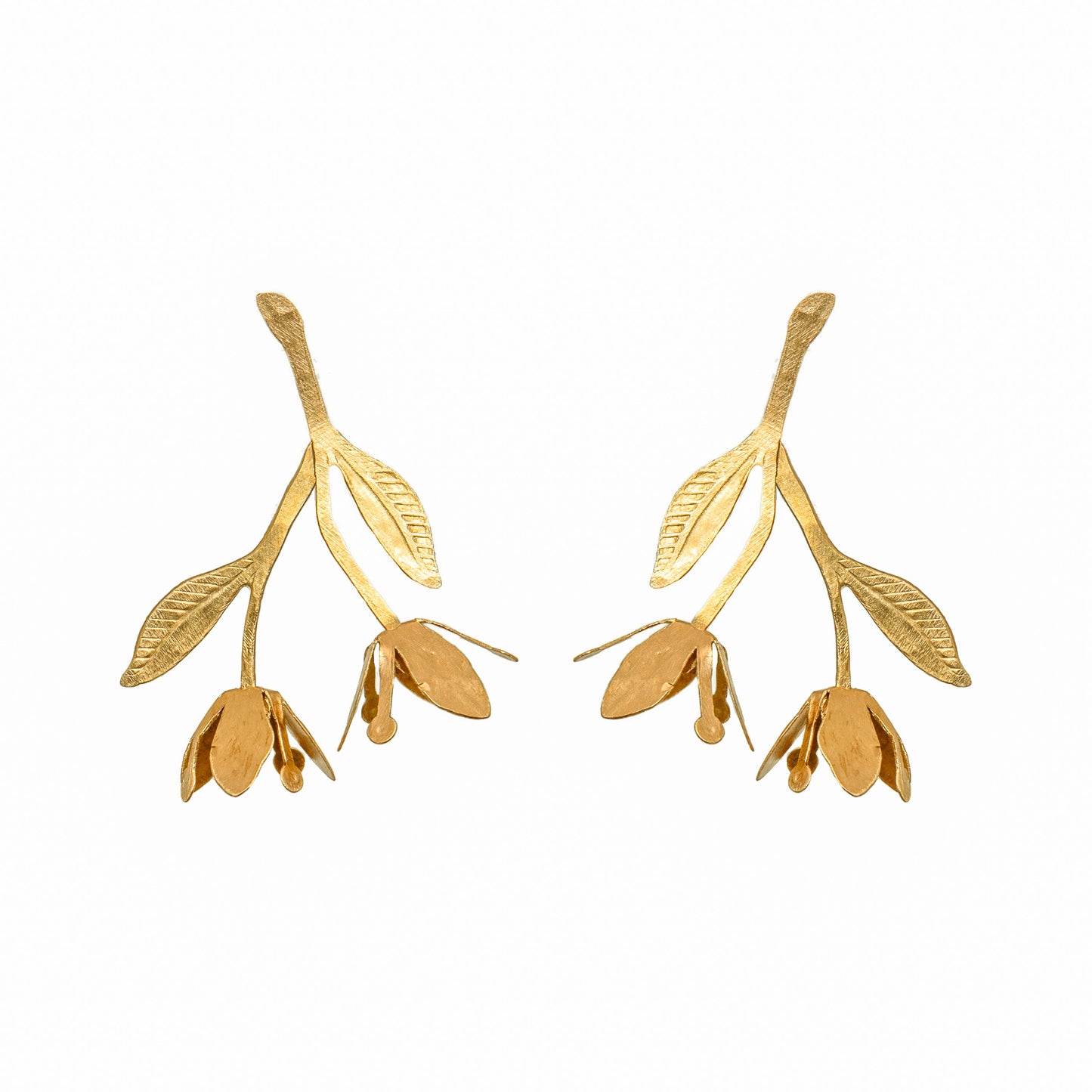 Damson Flower Earrings