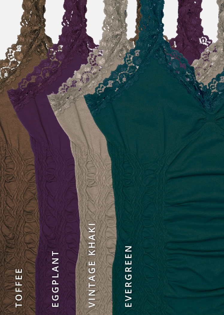 Lace Corset Cami - CURATED PACKS 16/PK