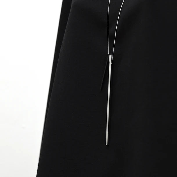 Forte Necklace Black and Silver