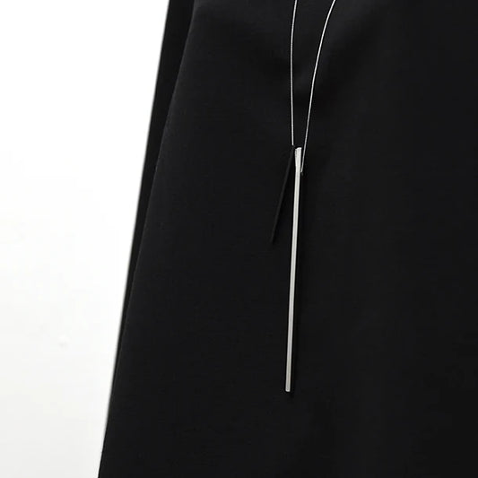 Forte Necklace Black and Silver