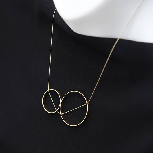 Duet Short Necklace