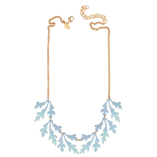 Azure Oak Necklace