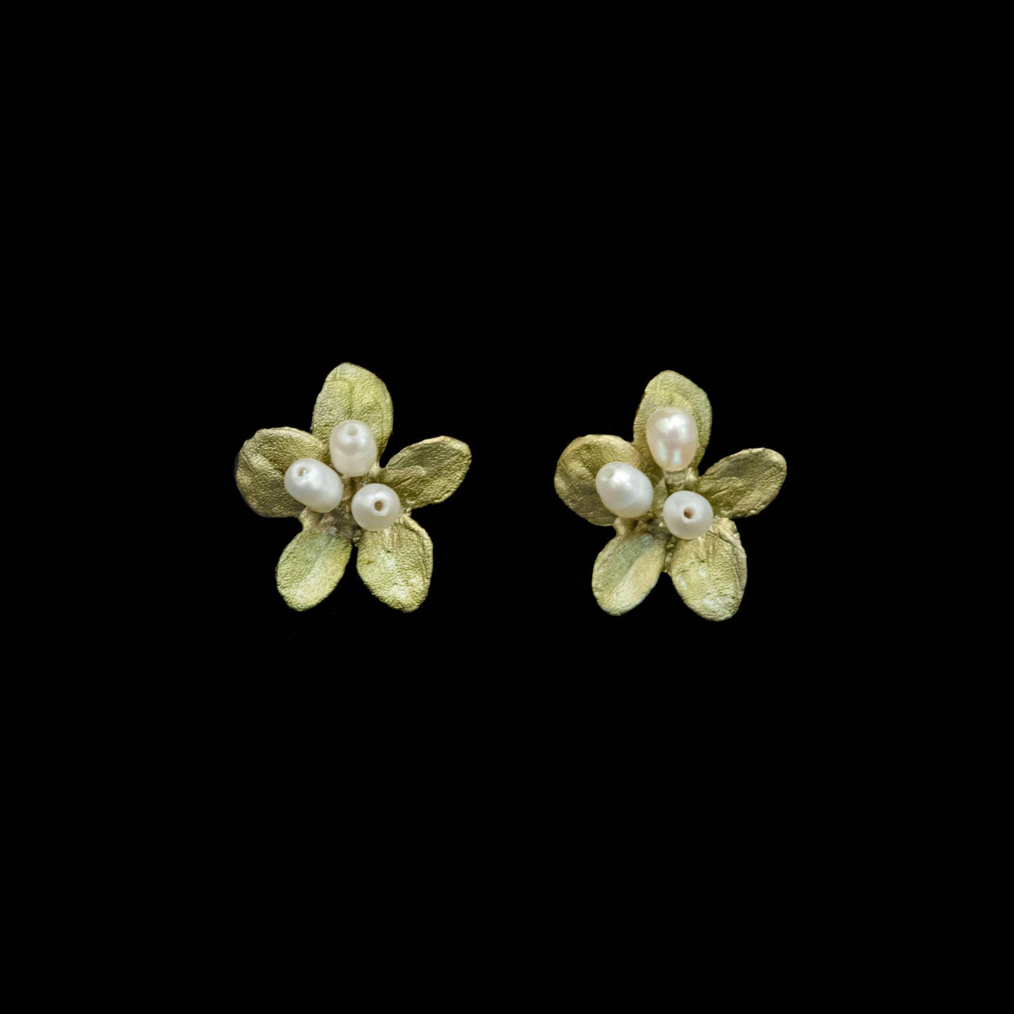 Japanese Firethorn Post Earrings