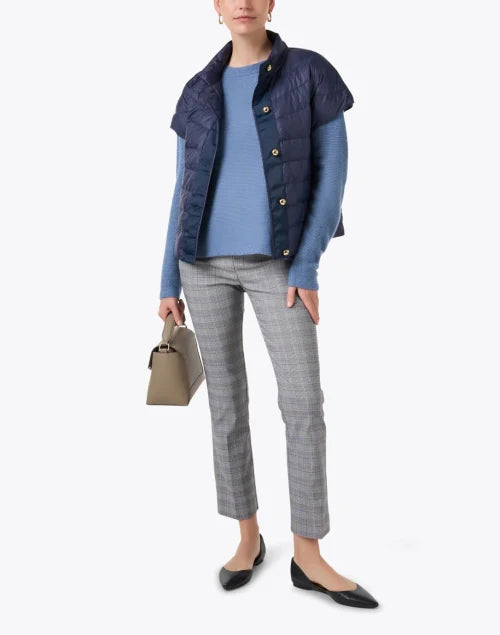 Cortland Park Greenwich Navy Puffer Jacket