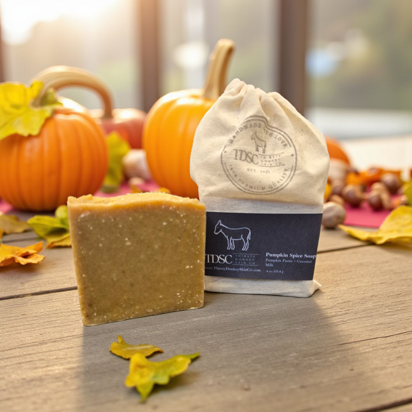 Pumpkin Spice Coconut Milk Soap