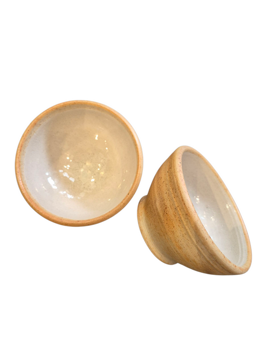 (Copy) Vintage Vanilla Caramel Ice Cream Bowls