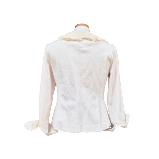 Ecru Veste Moussleine