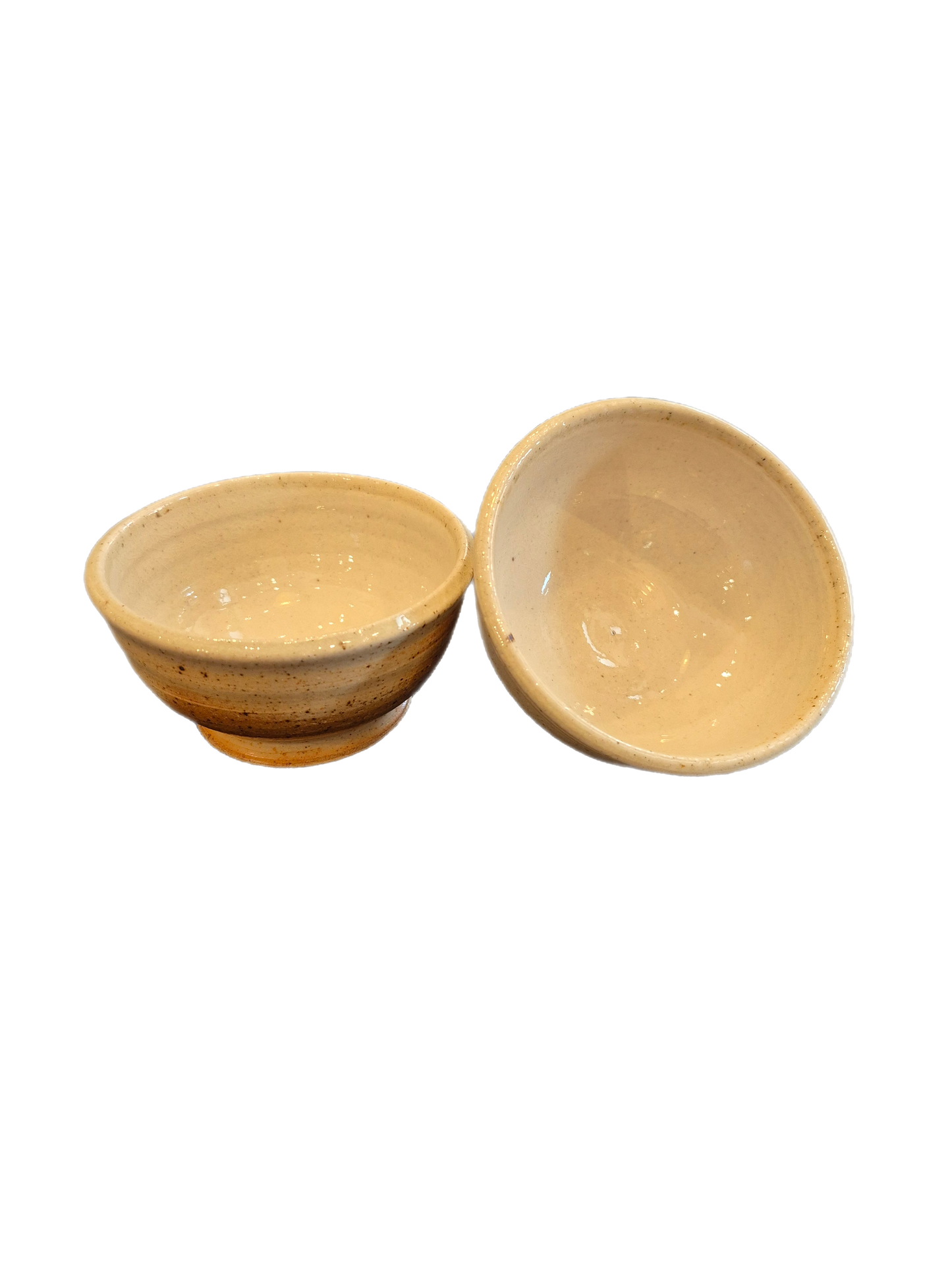 Vintage Vanilla Ice Cream Bowls