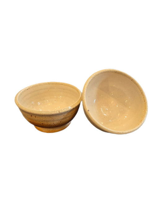 Vintage Vanilla Ice Cream Bowls