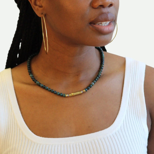 Beaded Infinity Necklace