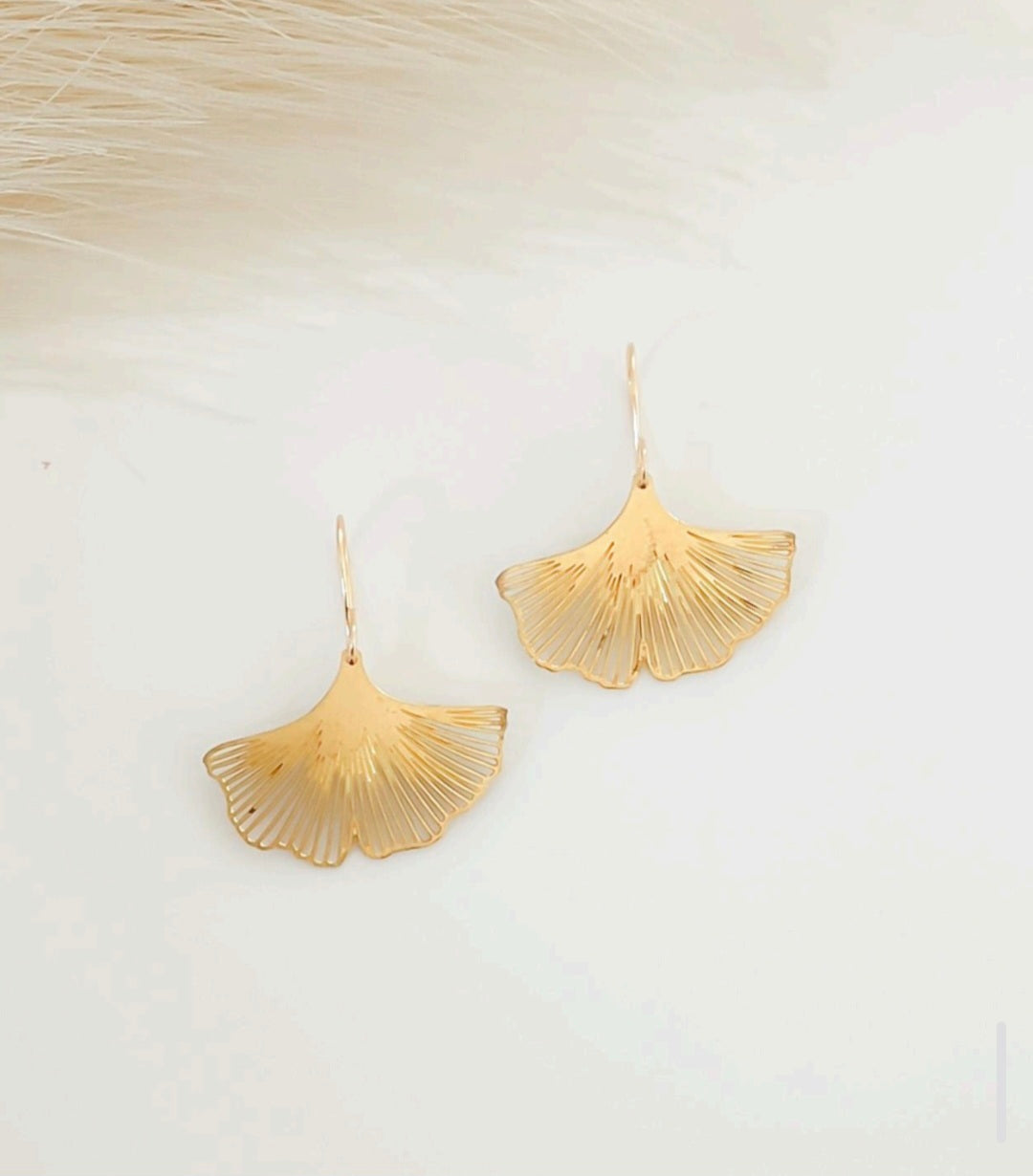 Ginko Leaves Earrings